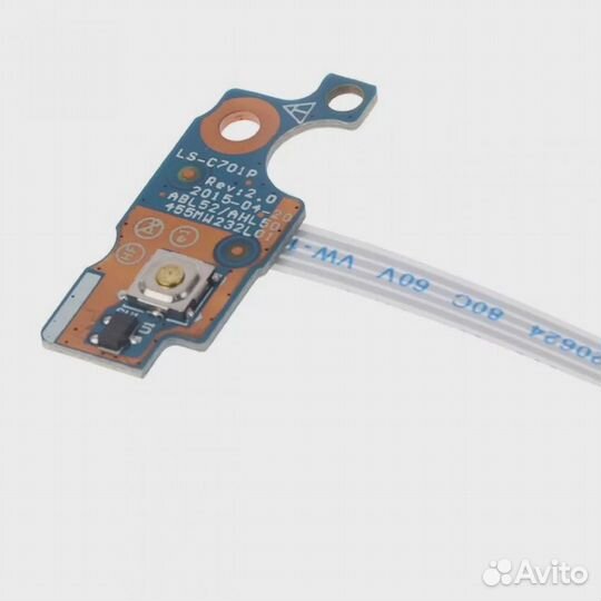 Плата с кнопкой включения HP 15-aс100 (LS-C701P, N
