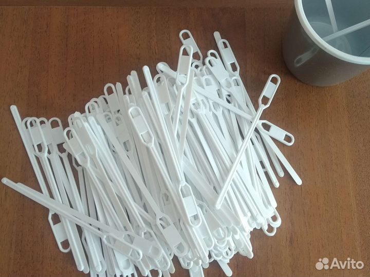 Кружки пластиковые новые. 1200 штук