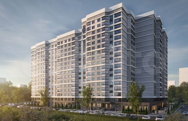 3-к. квартира, 97,8 м², 6/17 эт.