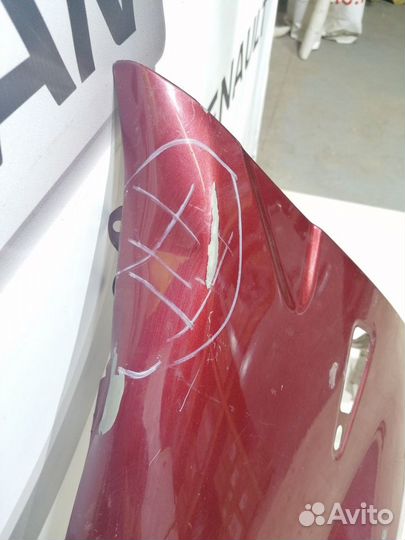 Крыло переднее renault sandero Лев