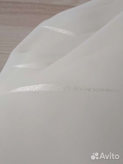 Тюль 6 метров шампань