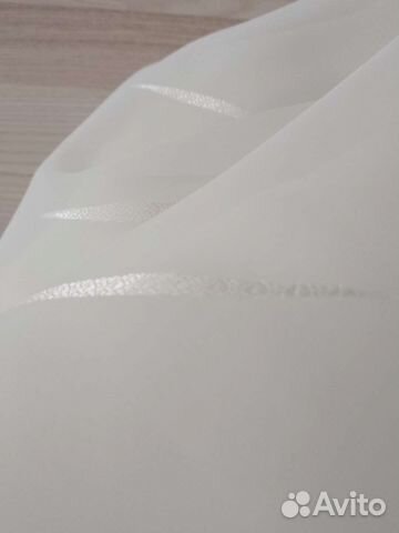 Тюль 6 метров шампань