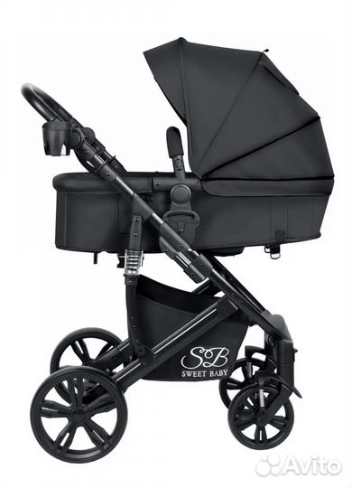 Коляска для новорожденных 2в1