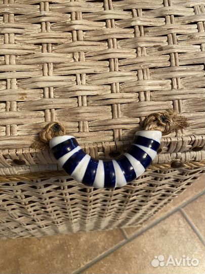 Сундук большой плетеный