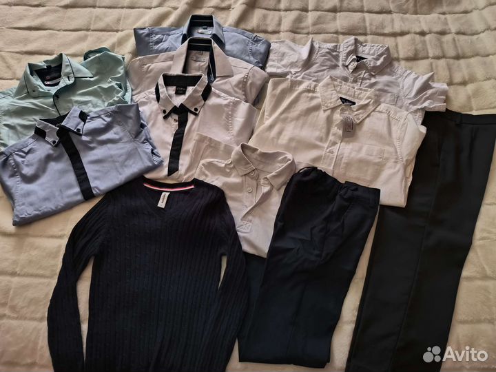 Школьная, форма р. 122 новая, б/у