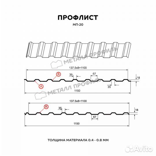 Профнастил (профлист)