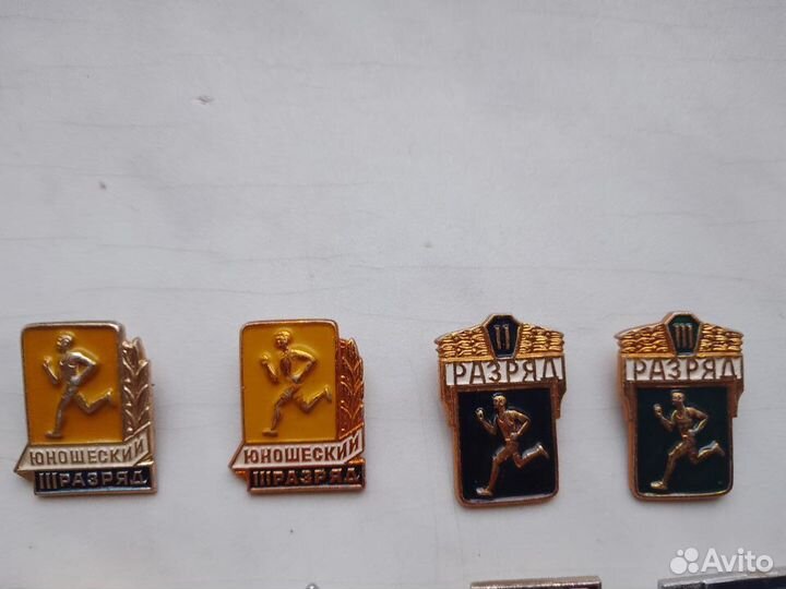 Значки спорт СССР