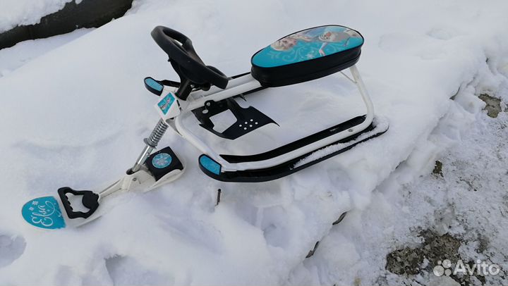 Санки- велосипед детский