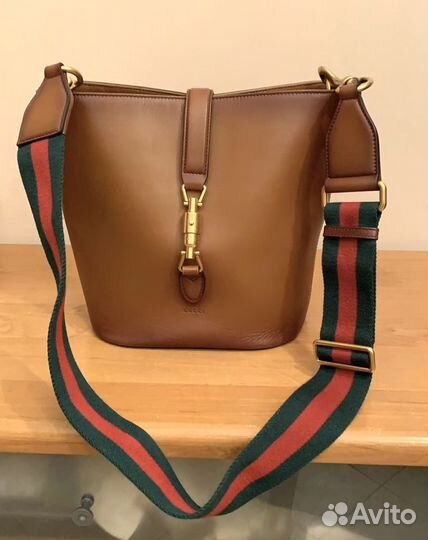 Сумка Gucci Brown Ombré “Jackie” bucket bag