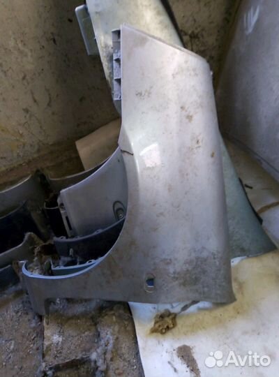 Крыло переднее левое символ, клио