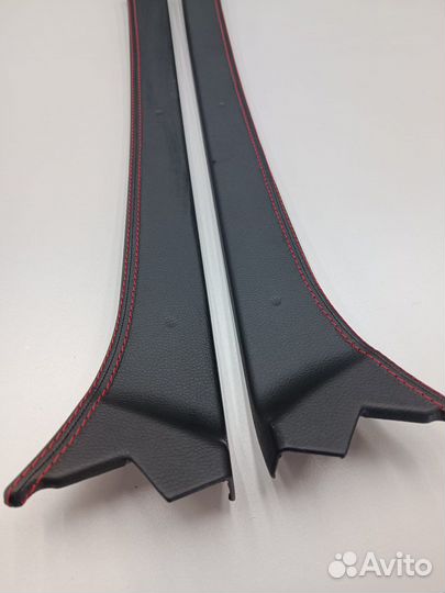 Накладки стойки передней ваз 2114 2115