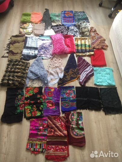 Шарфы, платки