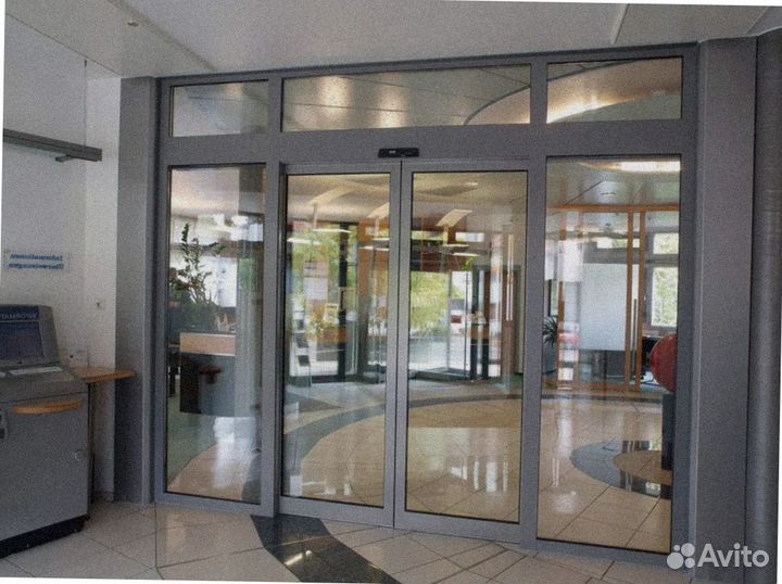 Автоматические раздвижные двери Дорхан