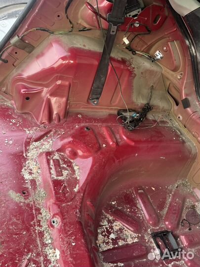 Задняя часть кузова peugeot 207