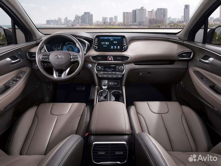 Накидка на панель приборов santa fe