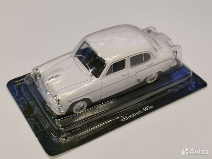 Модель «Москвич-403» Автолегенды СССР 1:43