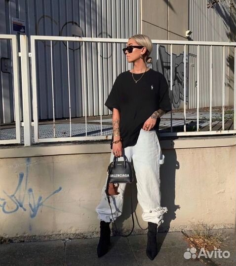 Футболка polo ralph lauren оверсайз