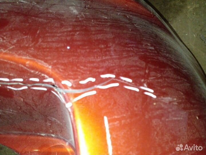 Бампер задний Datsun Mi-Do 2014