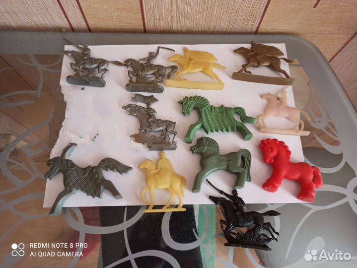 Игрушки СССР солдатики