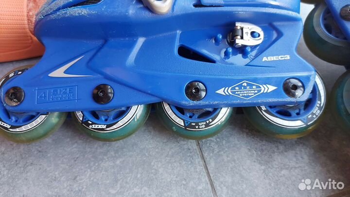 Роликовые коньки детские раздвижные