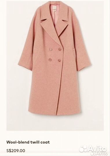 Пальто женское H&M