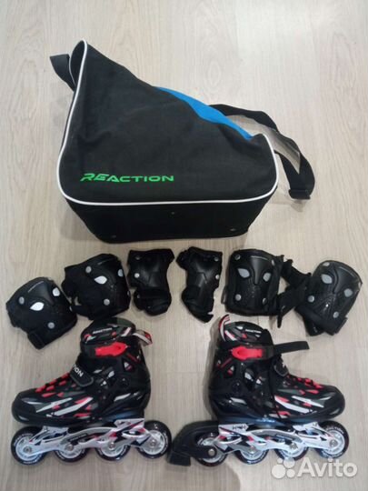 Детские ролики и защита