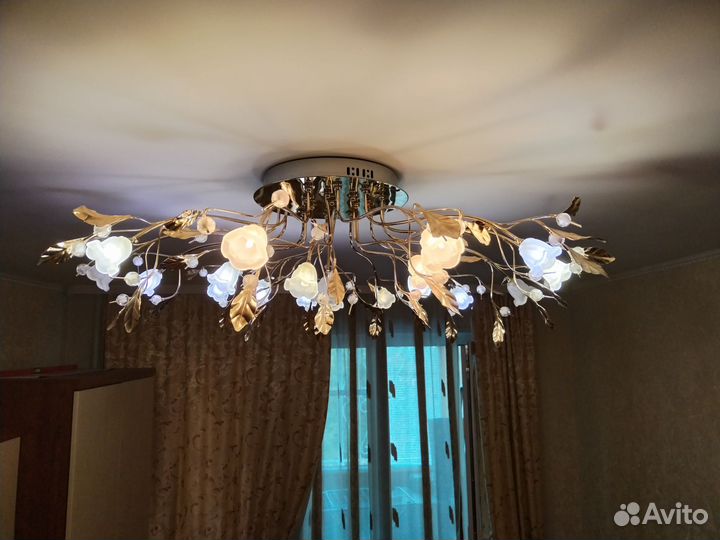 Люстра потолочная светодиодная бу