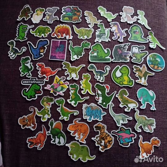 Наклейки Динозавры