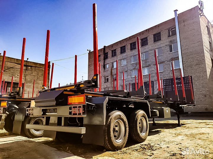Полуприцеп лесовоз (сортиментовоз) СпецАвто-Восток (САВ) 99402С, 2023