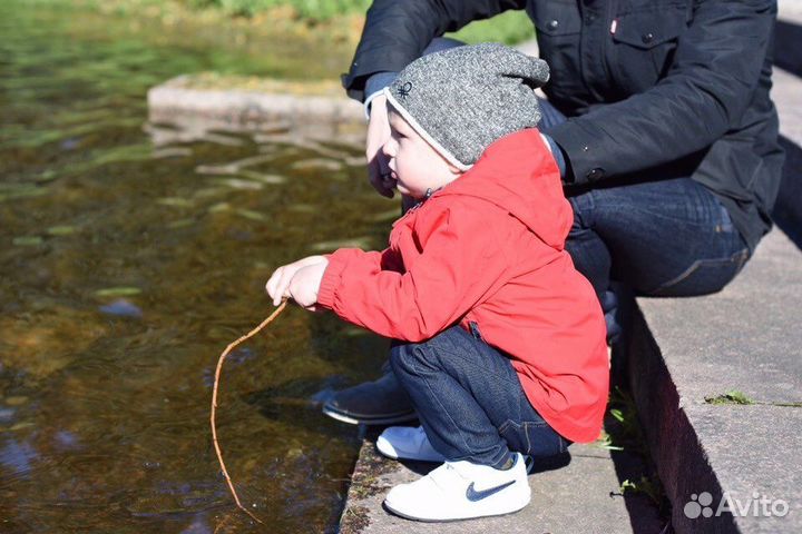 Ветровка Next + шапка и снуд