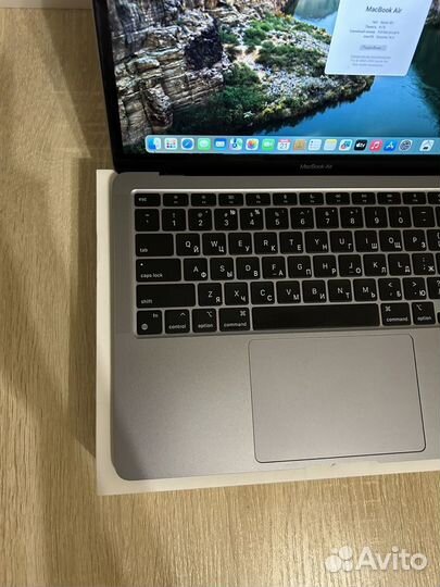 Apple MacBook Air M1 8/256Gb SpaceGrey