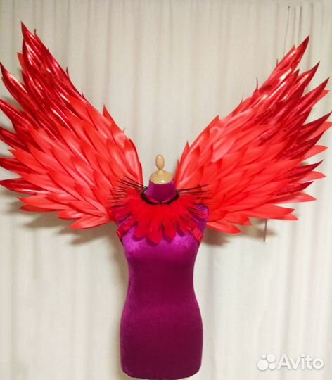 Крылья феникса/ красные крылья ангела