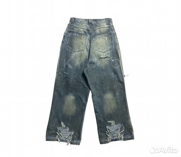 Balenciaga distressed jeans