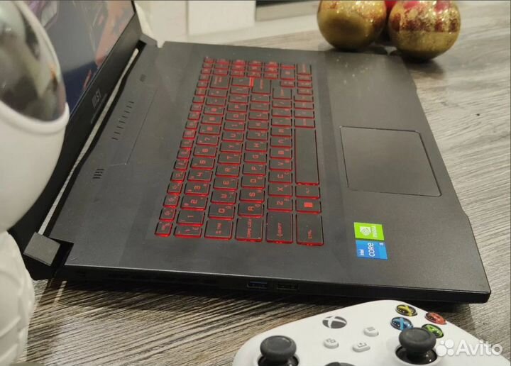 Мощный Msi 17.3 144Гц GTX 3050 / i5 11gen