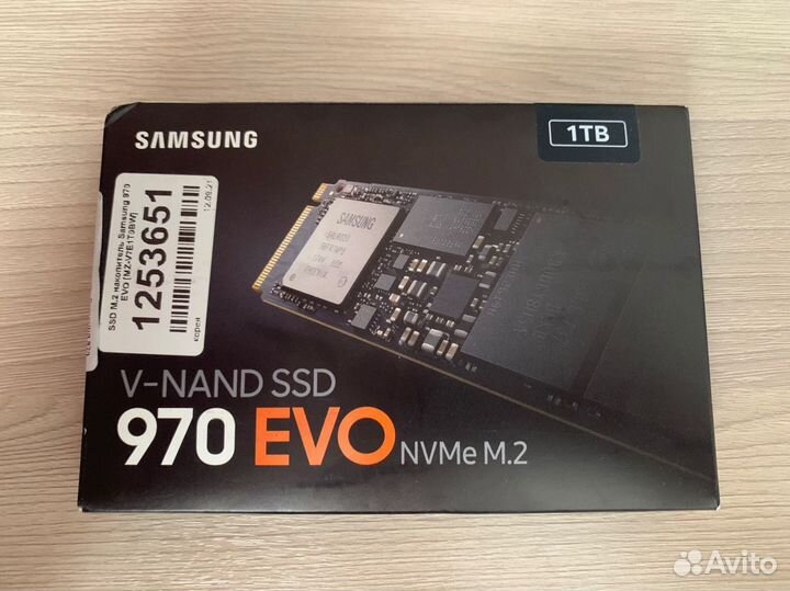 Samsung 970 evo 1tb