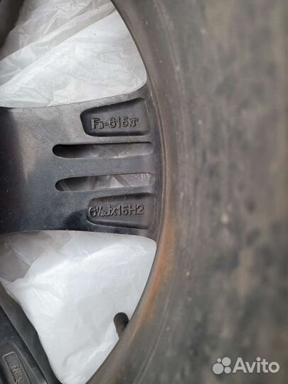 Колеса в сборе 205 65 15 летние, тойота, ниссан