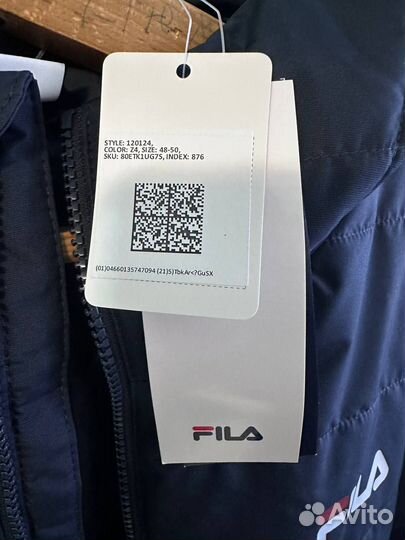 Куртка мужская Fila