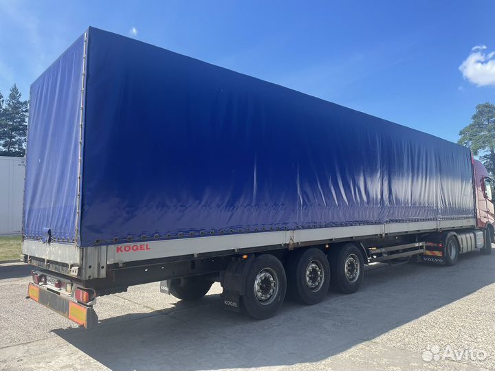 Полуприцеп бортовой Kogel SN24, 2011