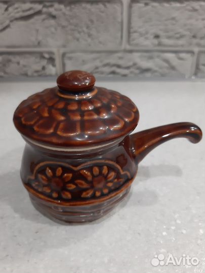 Горшочки для запекания глиняные