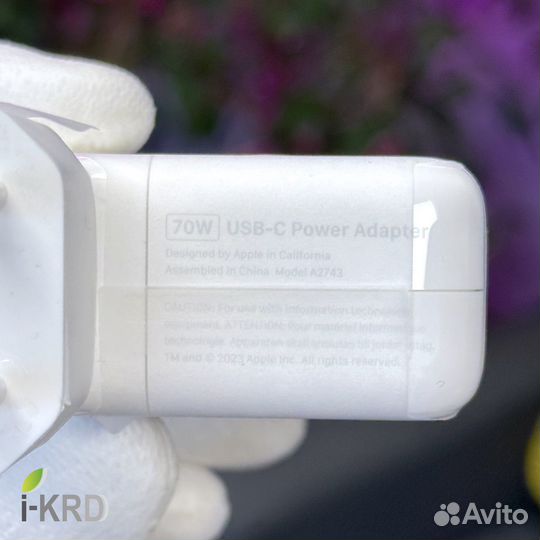 Блок Apple USB-C MacBook 70W (Новый,из комплекта)