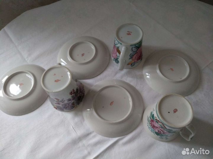 Молочники, чайные пары