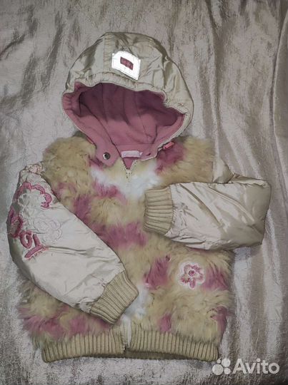 Куртка для девочки зима 110