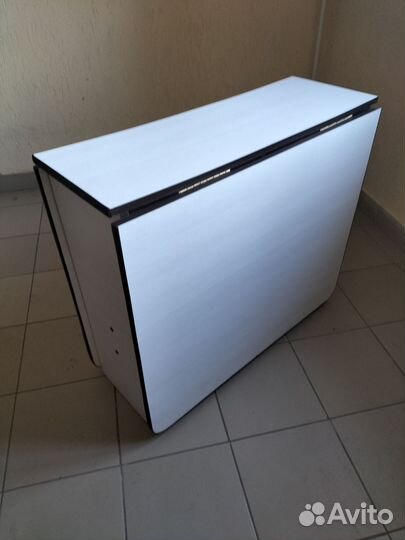 Стол книжка раскладной белый