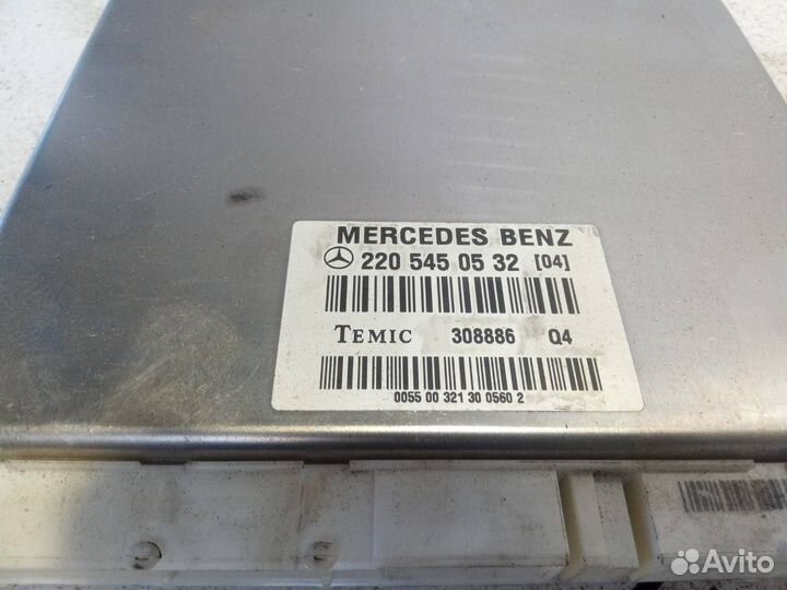 Блок управления пневмоподвеской Mercedes-Benz W220