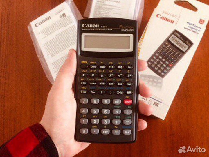 Инженерный калькулятор canon f-604