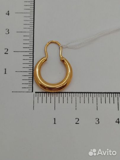 Золотые серьги