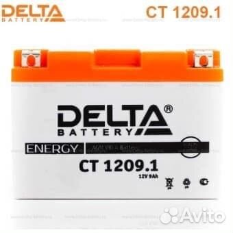 Аккумулятор дельта 12В 9Ah Delta CT 1209.1