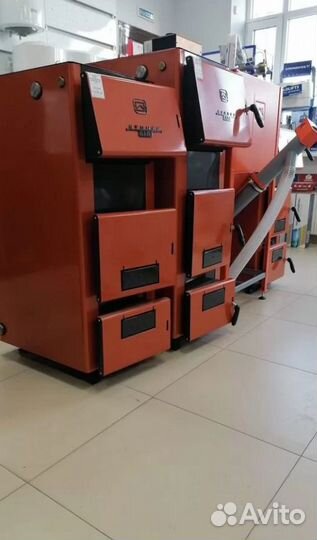 Твердотопливный котел на 160 м2