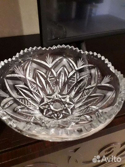 Ваза хрустальная СССР
