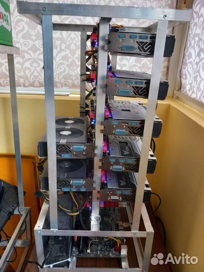 Видеокарта sapphire nitro plus rx 570 4gb 7 штук